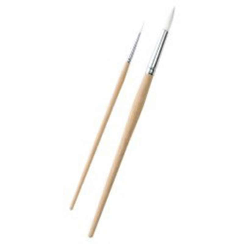 Tanis Gold Nylon Flat Brush #2,5/32"x7",12/PK